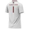 Florida State Seminoles GameDay Greats Youth 2023 NCAA Women's Soccer National Champions Four-Star Fashion Jersey - White - Detail View