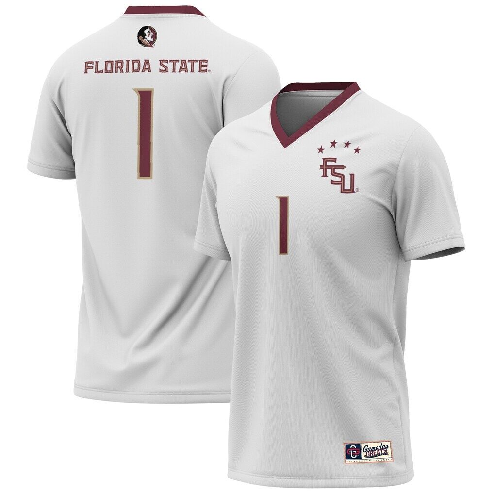 Florida State Seminoles GameDay Greats Youth 2023 NCAA Women's Soccer National Champions Four-Star Fashion Jersey