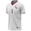 Florida State Seminoles GameDay Greats Youth 2023 NCAA Women's Soccer National Champions Four-Star Fashion Jersey - White - Side View