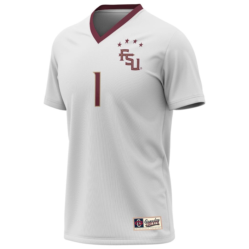 Florida State Seminoles GameDay Greats Youth 2023 NCAA Women's Soccer National Champions Four-Star Fashion Jersey
