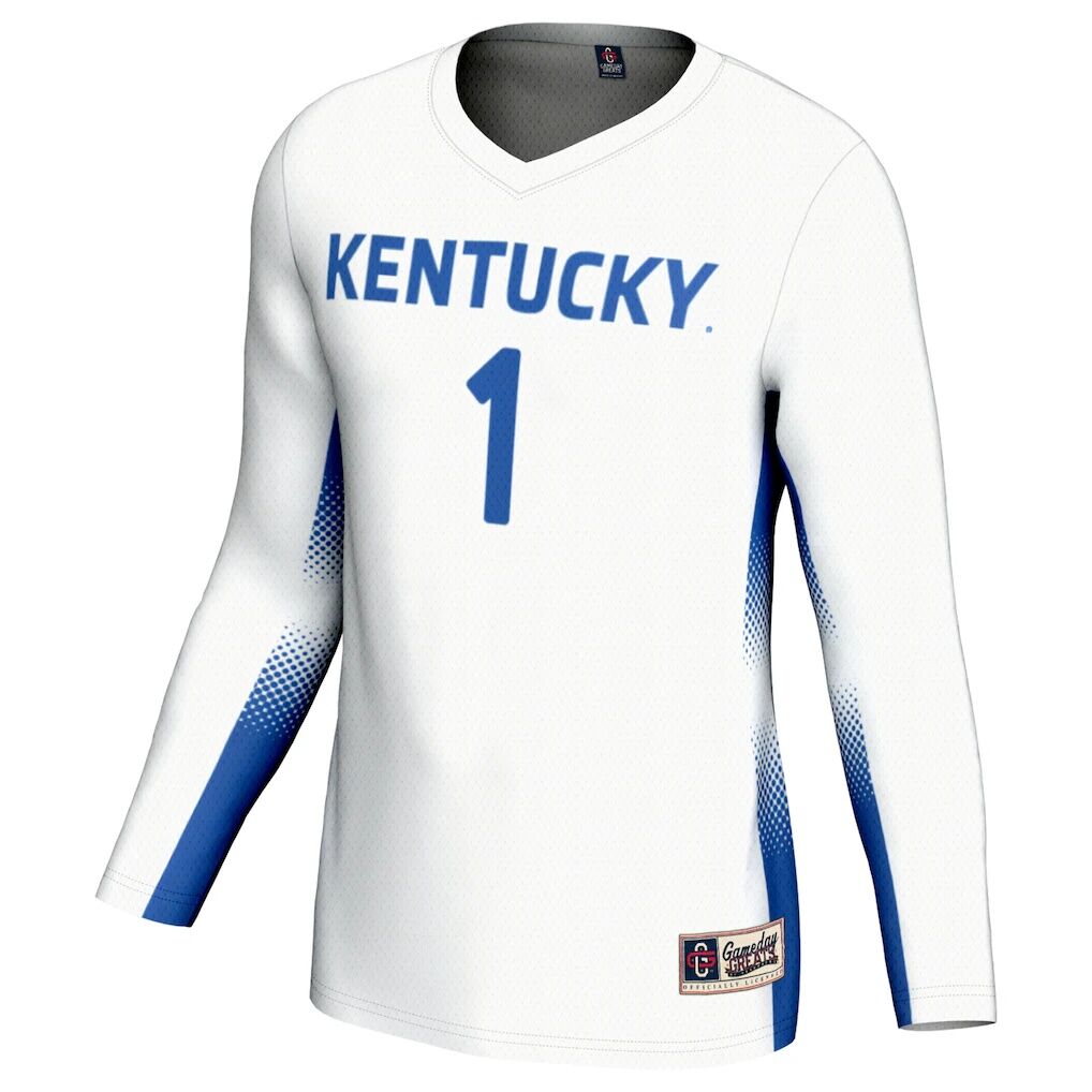#1 Kentucky Wildcats GameDay Greats Youth Lightweight Volleyball Jersey