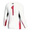 #1 Georgia Bulldogs GameDay Greats Youth Lightweight Volleyball Jersey - White - Detail View