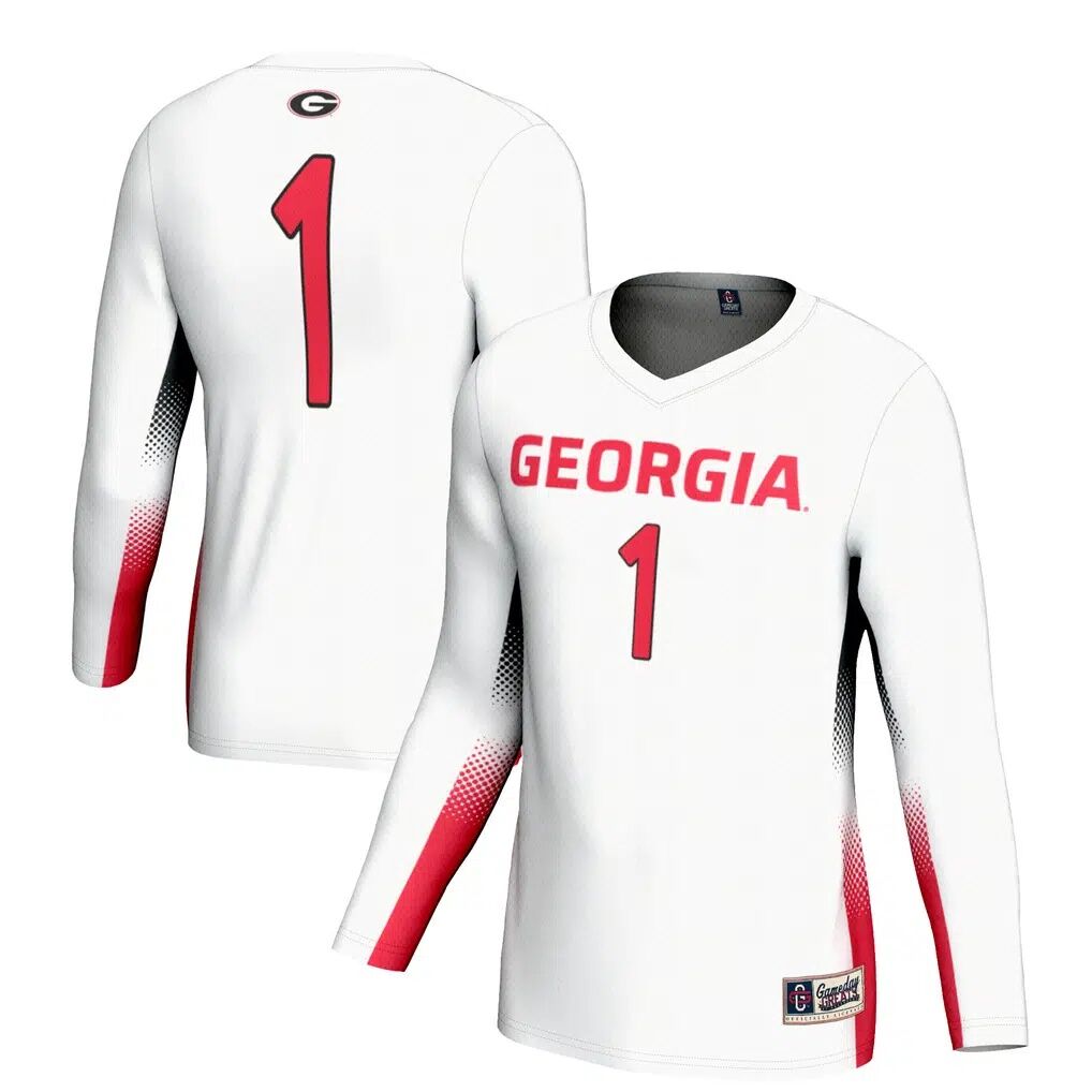 #1 Georgia Bulldogs GameDay Greats Youth Lightweight Volleyball Jersey