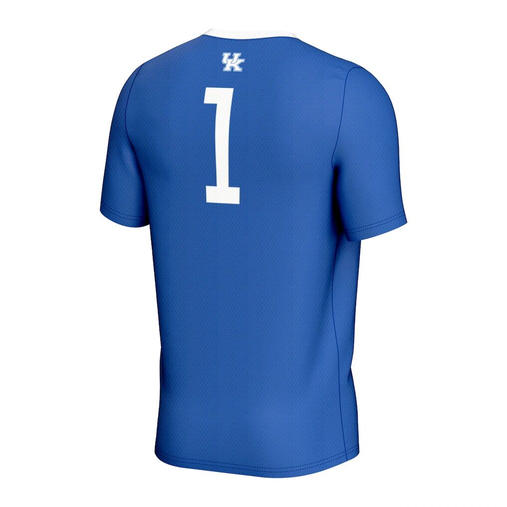 #1 Kentucky Wildcats GameDay Greats Youth Lightweight Soccer Fashion Jersey - Royal