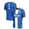 #1 Kentucky Wildcats GameDay Greats Youth Lightweight Soccer Fashion Jersey - - Front View