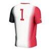 #1 Georgia Bulldogs GameDay Greats Unisex Women's Soccer Lightweight Fashion Jersey - White - Detail View