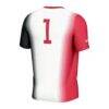 #1 Georgia Bulldogs GameDay Greats Youth Women's Soccer Lightweight Fashion Jersey - White - Detail View
