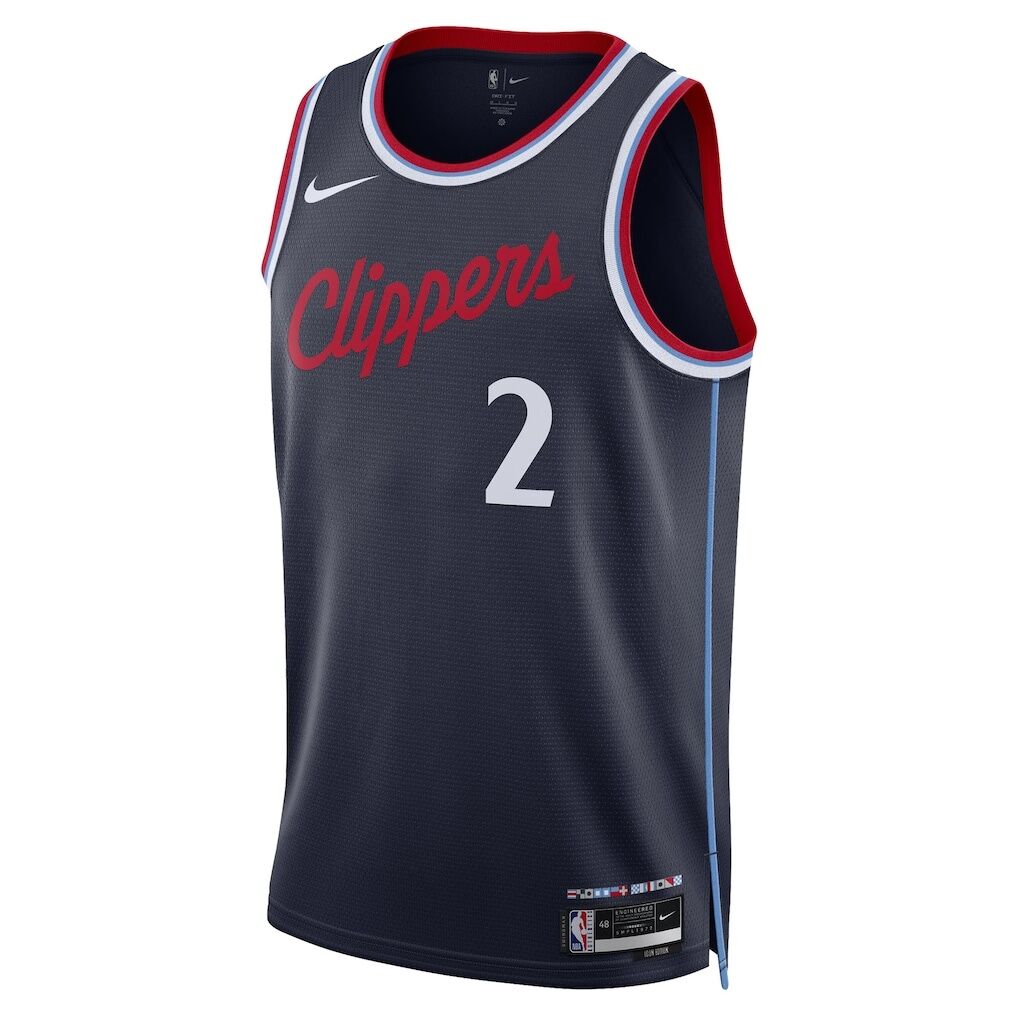 Kawhi Leonard LA Clippers Nike Unisex 2024/25 Swingman Jersey – Navy – Icon Edition