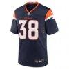 Jaleel McLaughlin Denver Broncos Nike Alternate Game Jersey - Navy - Side View