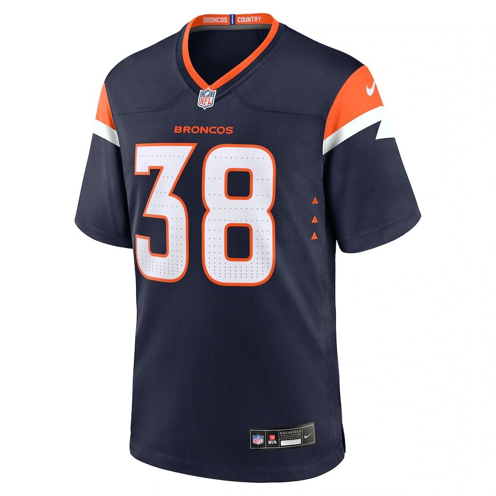 Jaleel McLaughlin Denver Broncos Nike Alternate Game Jersey