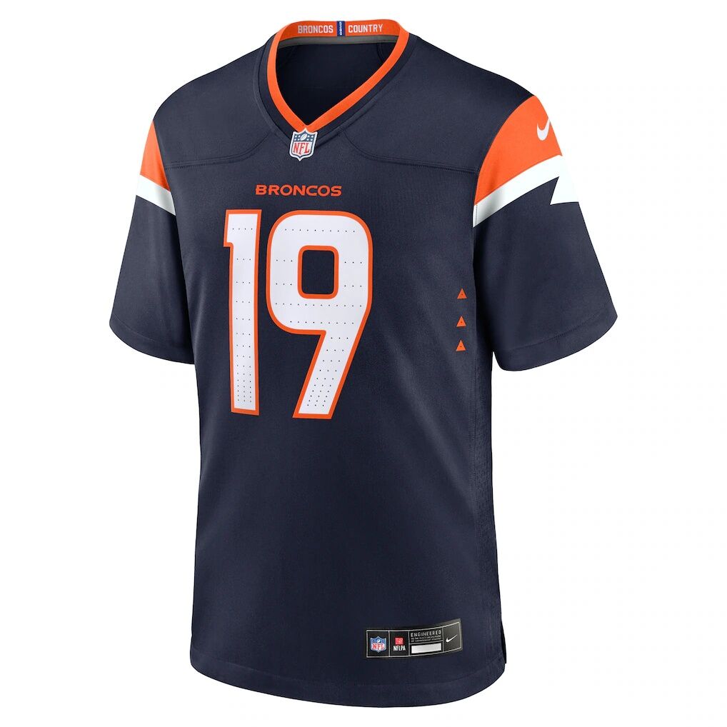 Marvin Mims Jr Denver Broncos Nike Alternate Game Jersey