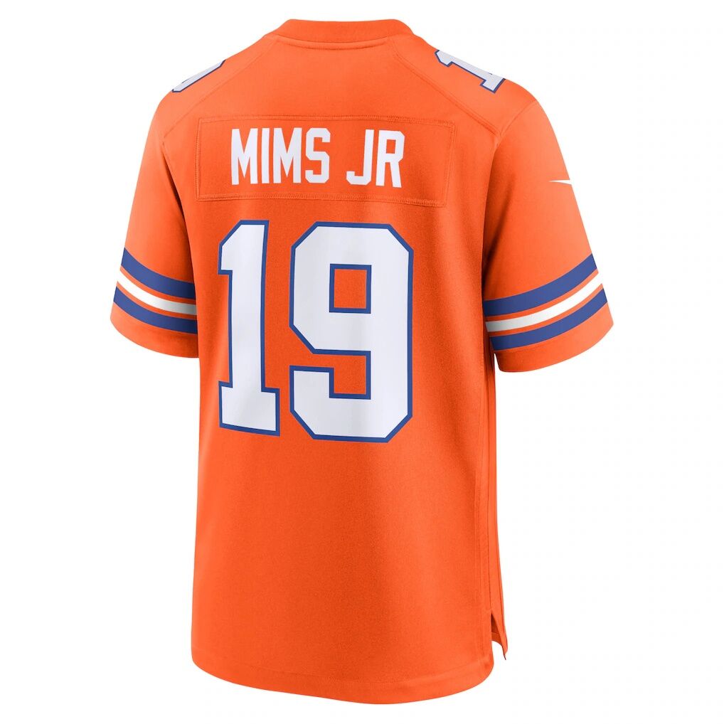Marvin Mims Jr Denver Broncos Nike Mile High Collection 1977 Throwback Player Game Jersey