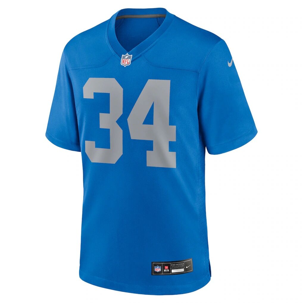 Alex Anzalone Detroit Lions Nike Alternate Game Jersey