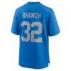 Brian Branch Detroit Lions Nike Alternate Game Jersey - Blue - Detail View
