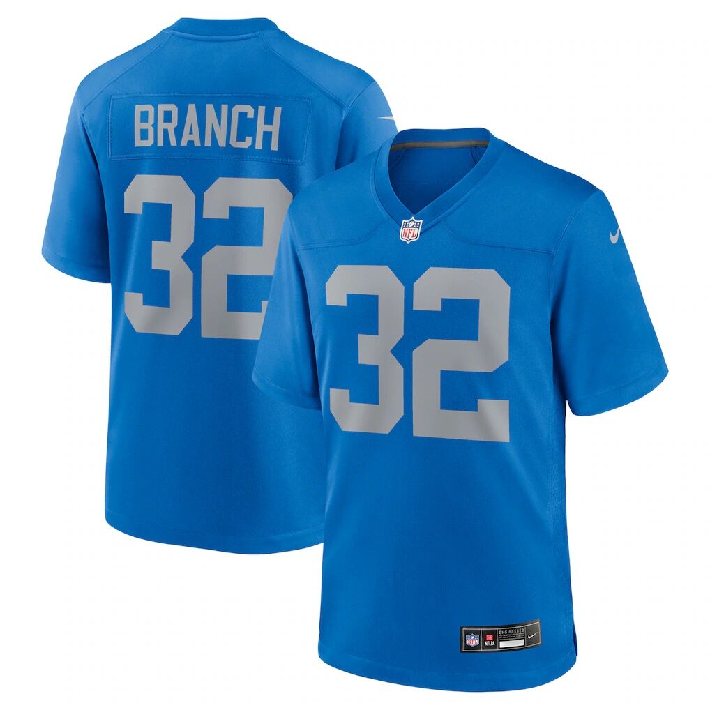 Brian Branch Detroit Lions Nike Alternate Game Jersey