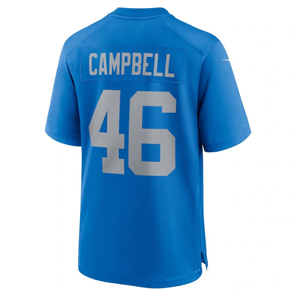 Jack Campbell Detroit Lions Nike Alternate Game Jersey