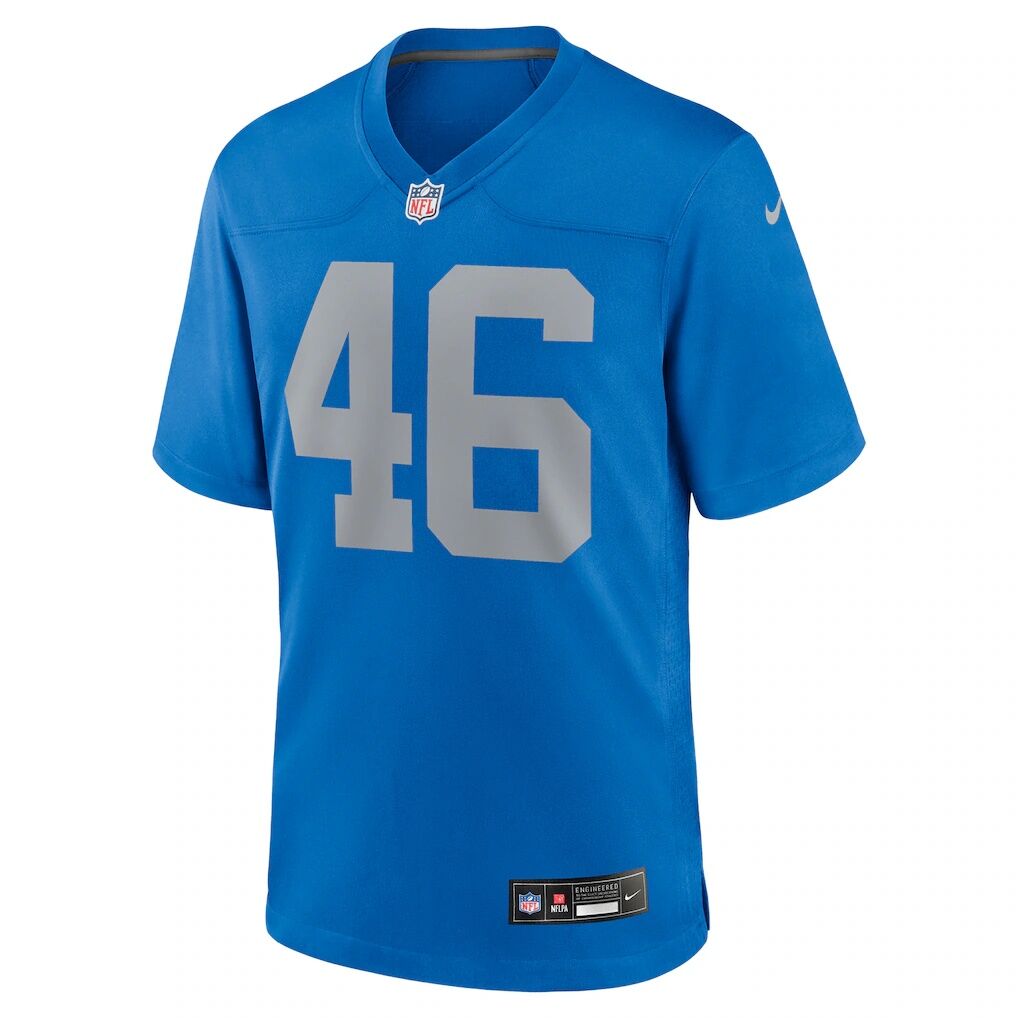 Jack Campbell Detroit Lions Nike Alternate Game Jersey