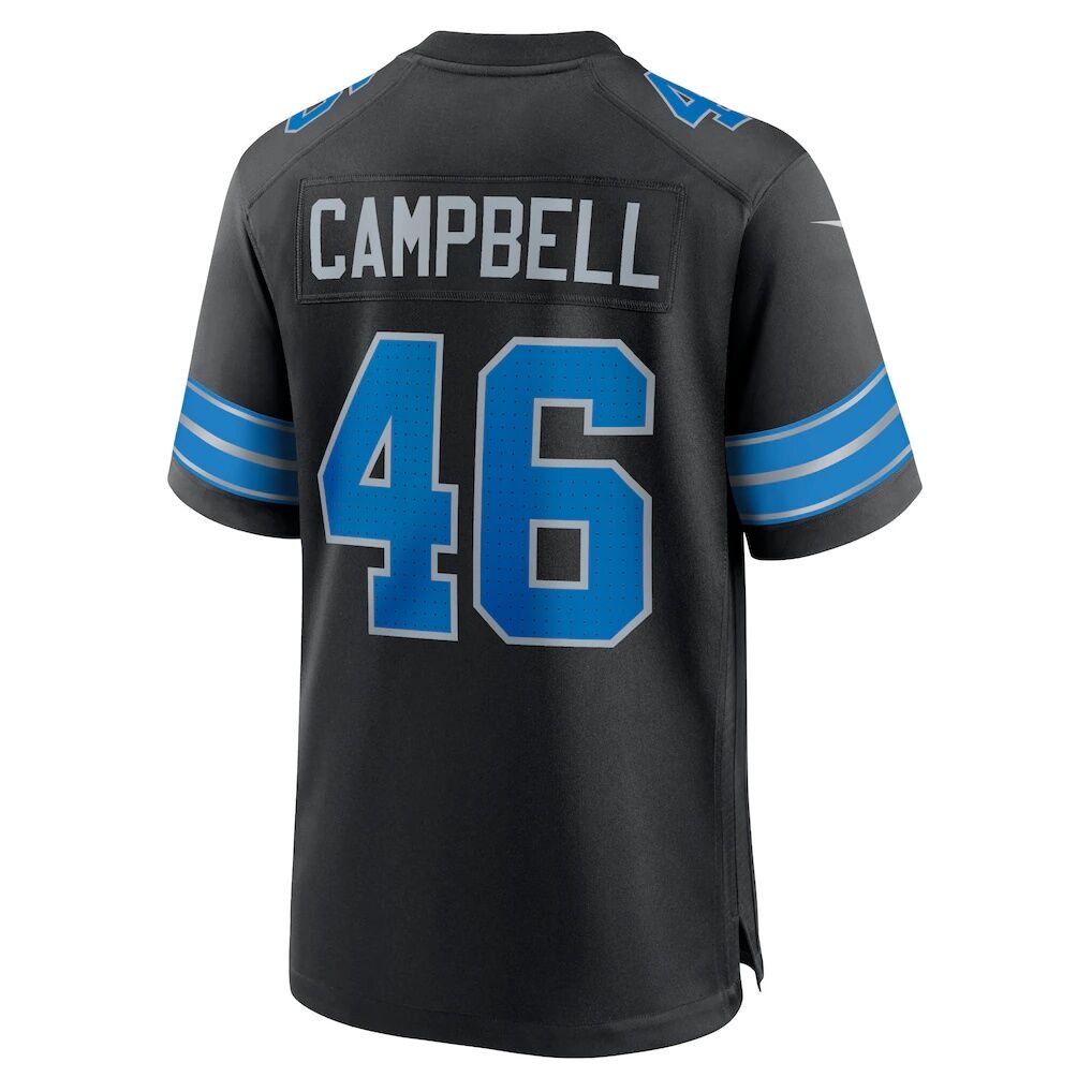 Jack Campbell Detroit Lions Nike 2nd Alternate Game Jersey