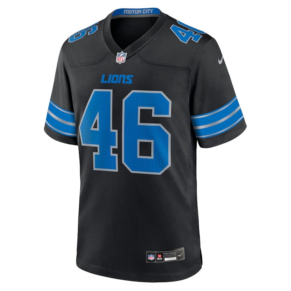 Jack Campbell Detroit Lions Nike 2nd Alternate Game Jersey
