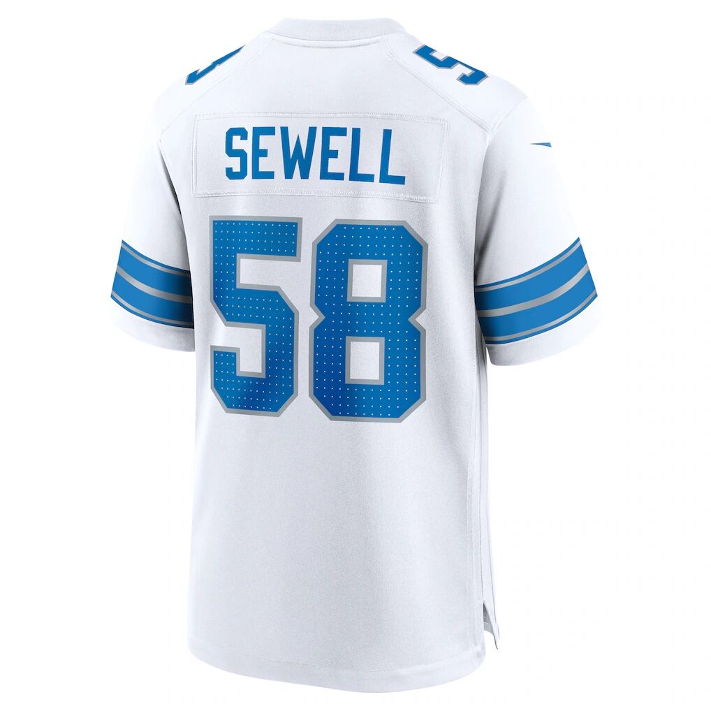 Penei Sewell Detroit Lions Nike Game Jersey
