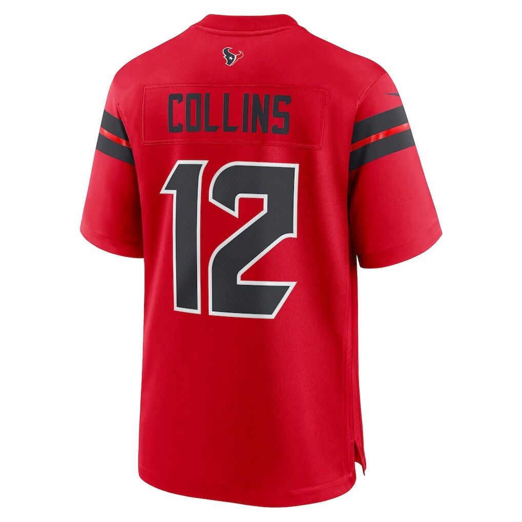 Nico Collins Houston Texans Nike Alternate Game Jersey