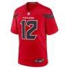 Nico Collins Houston Texans Nike Alternate Game Jersey - Red - Side View