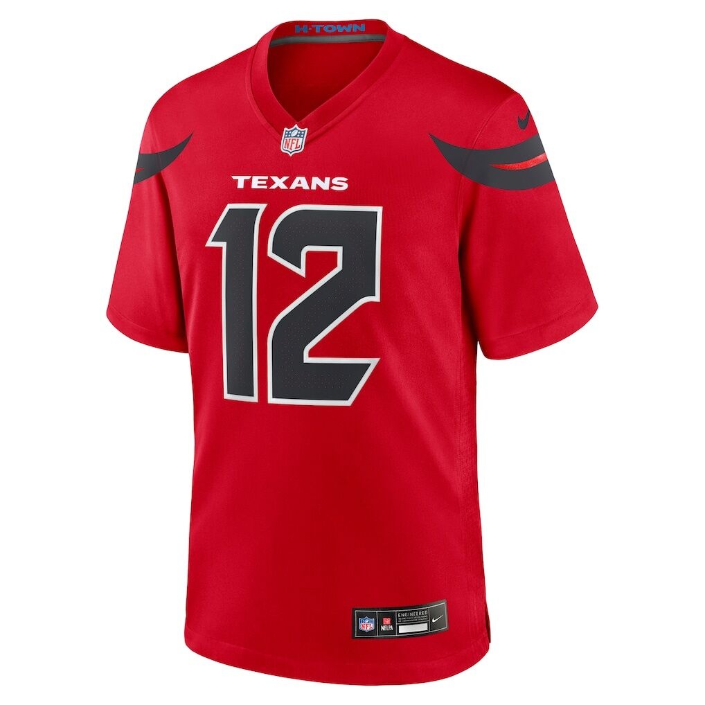 Nico Collins Houston Texans Nike Alternate Game Jersey