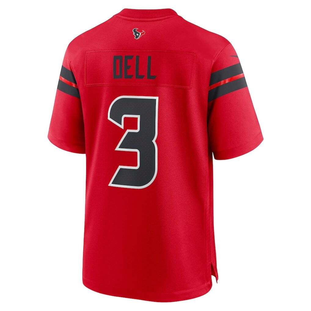 Tank Dell Houston Texans Nike Alternate Game Jersey