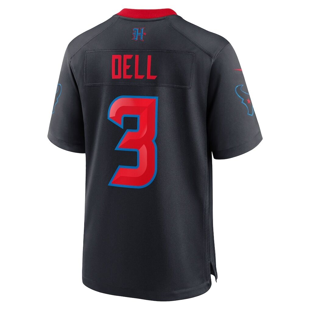 Tank Dell Houston Texans Nike 2nd Alternate Game Jersey