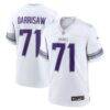 Christian Darrisaw Minnesota Vikings Nike Alternate Game Jersey - White - Front View