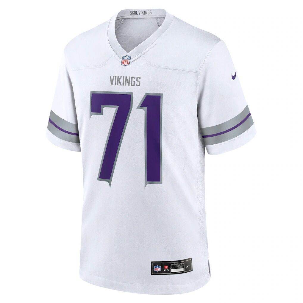 Christian Darrisaw Minnesota Vikings Nike Alternate Game Jersey