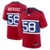 Bobby Okereke New York Giants Nike Alternate Player Game Jersey - - Front View