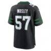 C.J. Mosley New York Jets Nike Alternate Game Jersey - Black - Detail View