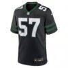 C.J. Mosley New York Jets Nike Alternate Game Jersey - Black - Side View