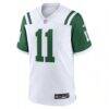 Jermaine Johnson II New York Jets Nike Classic Alternate Game Jersey - White - Side View