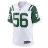 Quincy Williams New York Jets Nike Alternate Game Jersey - White - Side View