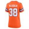 Jaleel McLaughlin Denver Broncos Nike Women's Mile High Collection 1977 Throwback Player Game Jersey - Orange - Detail View