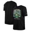 Boston Celtics New Era Unisex Oversized Essentials Boxy T-Shirt - Black - Front View