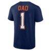 Houston Astros Father's Day #1 Dad T-Shirt - Navy - Detail View