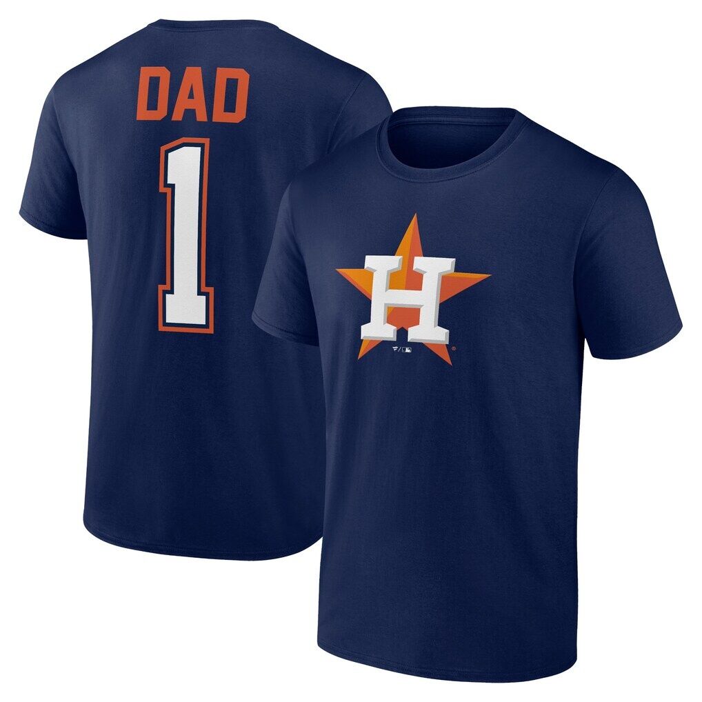 Houston Astros Father’s Day #1 Dad T-Shirt