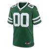 New York Jets Nike Custom Game Jersey - Green - Side View