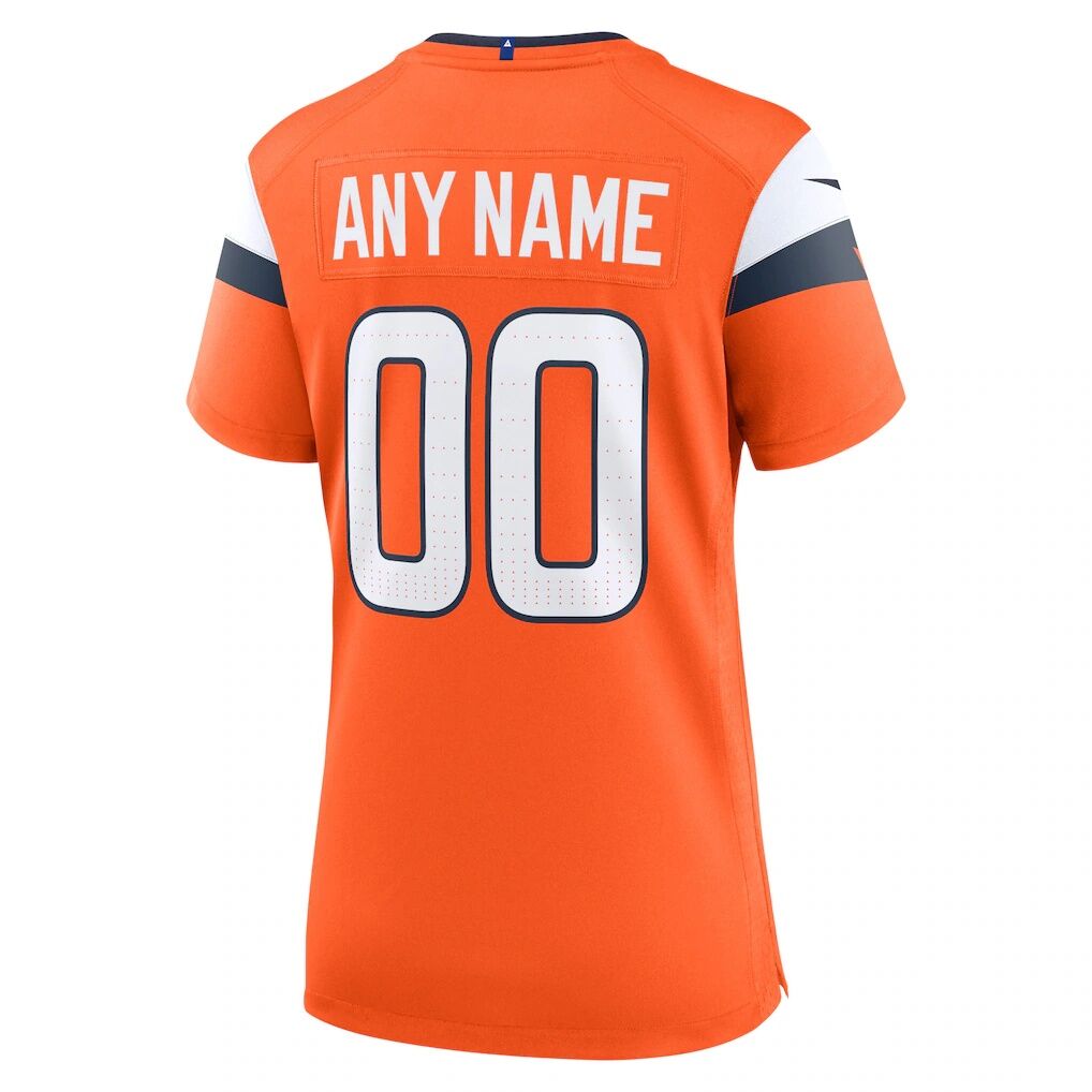 Denver Broncos Nike Women's Team Custom Game Jersey