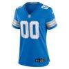 Detroit Lions Nike Women's Custom Game Jersey - Blue - Side View