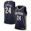 Jordan Hawkins New Orleans Pelicans Nike Unisex Swingman Jersey - Navy - Front View