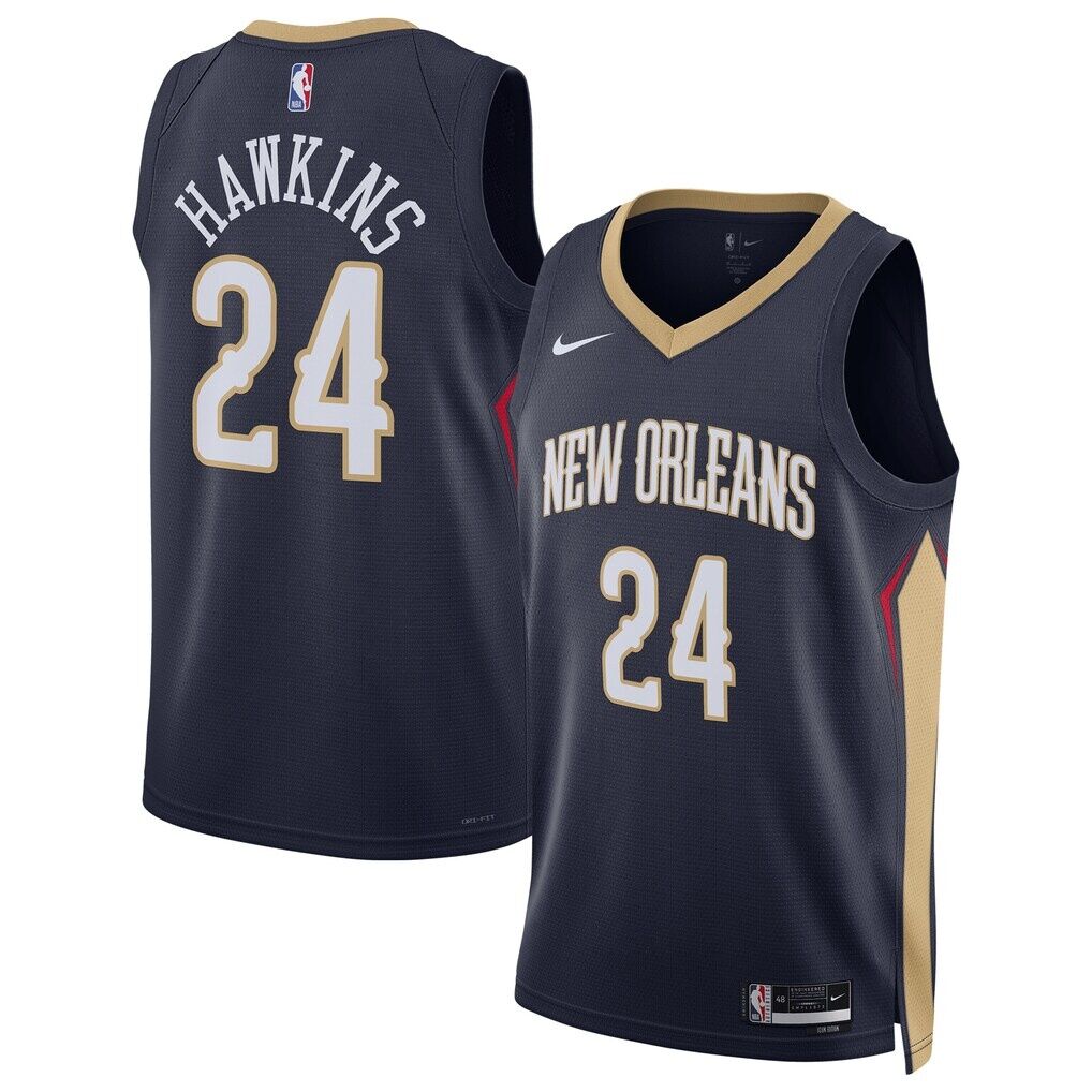 Jordan Hawkins New Orleans Pelicans Nike Unisex Swingman Jersey - Icon Edition