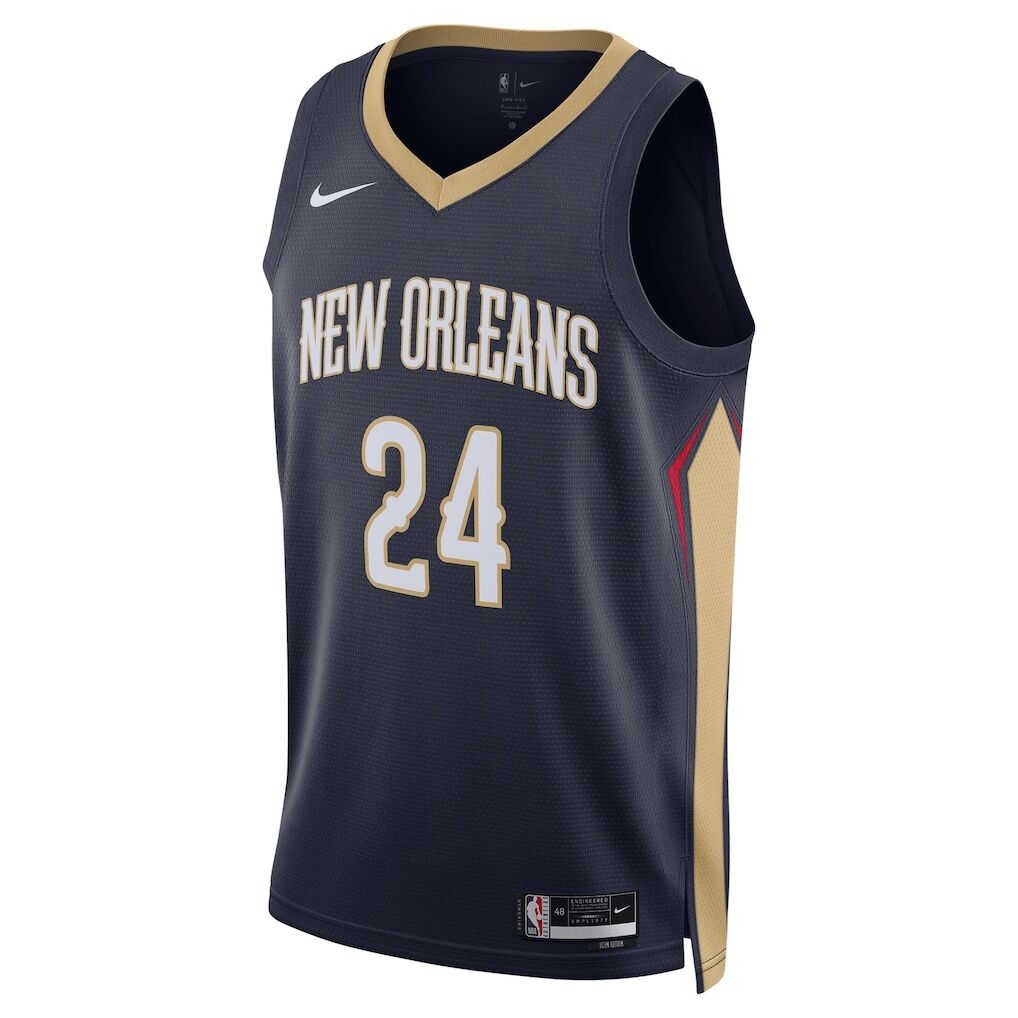 Jordan Hawkins New Orleans Pelicans Nike Unisex Swingman Jersey - Icon Edition