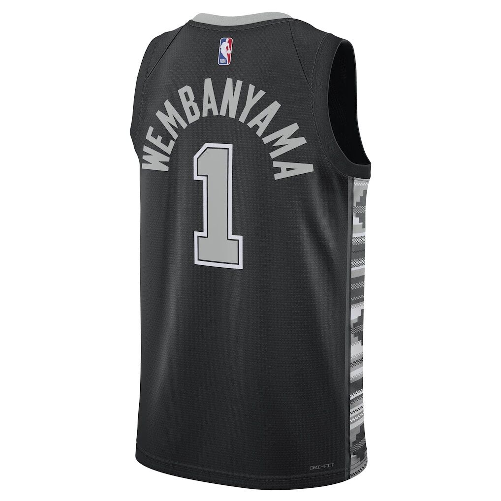 Victor Wembanyama San Antonio Spurs Jordan Brand Unisex Swingman Jersey - Statement Edition