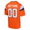 Denver Broncos Nike Youth Team Custom Game Jersey - Orange - Detail View
