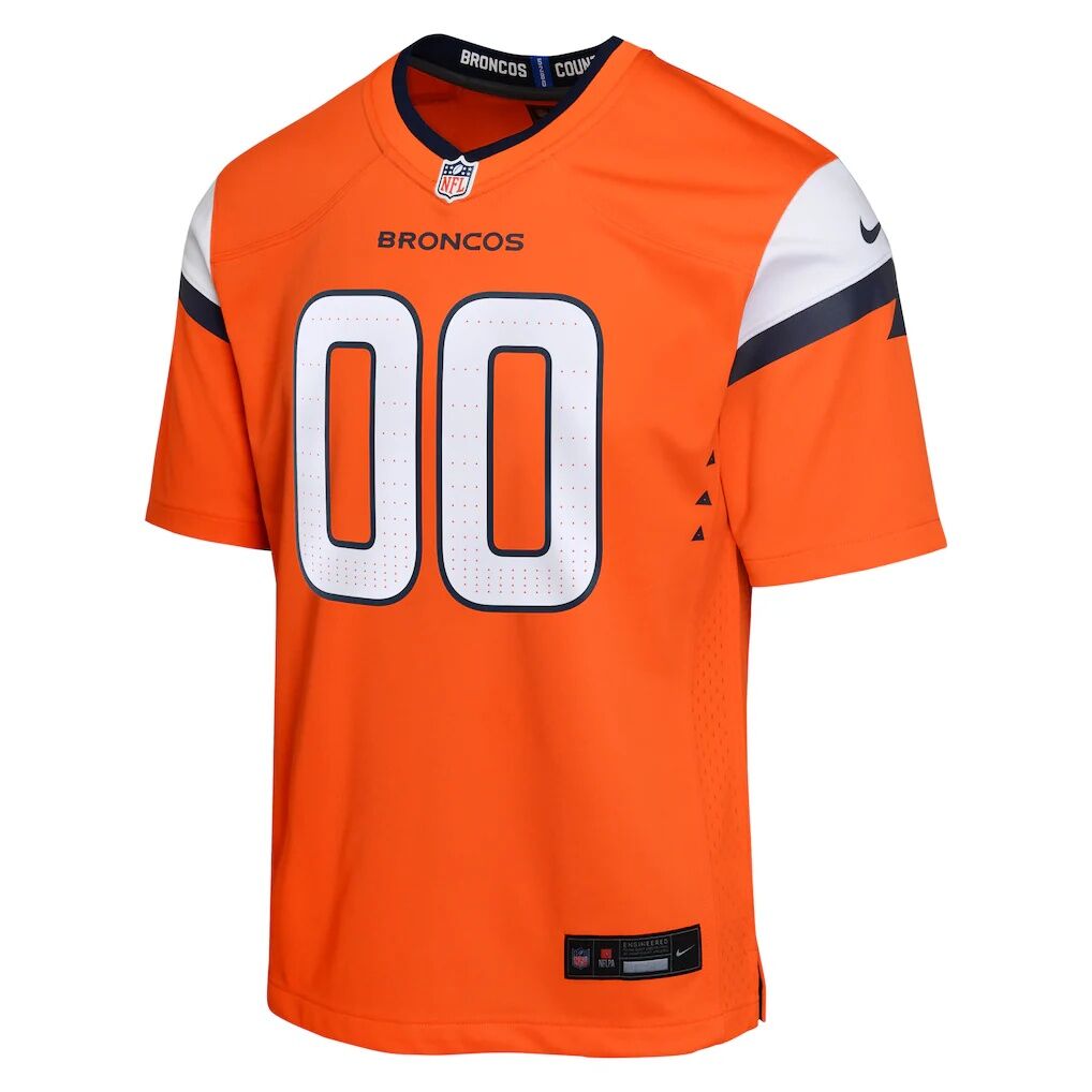 Denver Broncos Nike Youth Team Custom Game Jersey