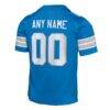Detroit Lions Nike Youth Custom Game Jersey - Blue - Detail View